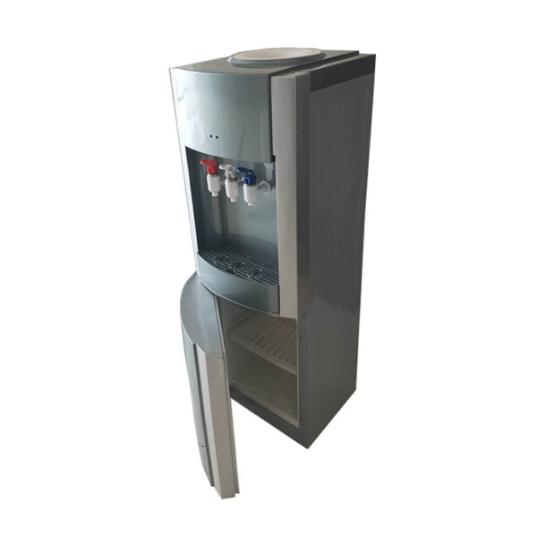 floor standing hot and cold water dispenser with compressor cooling - Image 4